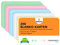 200 Stück Blanko Papier Karten, 8,5 x 5,5 cm Karteikarten Bunt Lernkarten Leere Karten zum Gestalten Visitenkarten Papier DIY Geschenkkarte Vokabelkarten Spielkarten (5 Farben)