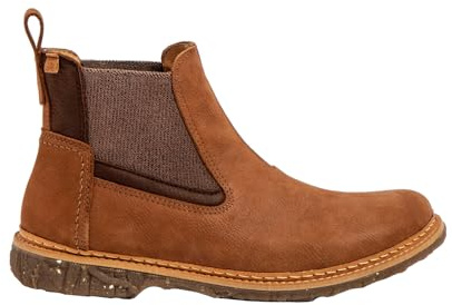 El Naturalista Damen Ankle Boots Yggdrasil, Frauen Stiefeletten,flach,Stiefel,Bootee,Booties,halbstiefel,Kurzstiefel,Wood-Brown,36 EU / 3.5 UK