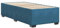 vidaXL Bettgestell, Bettrahmen mit Lattenrost, Polsterbett Bett für Schlafzimmer, Einzelbett Schlafzimmerbett, Blau 90x190 cm Samt