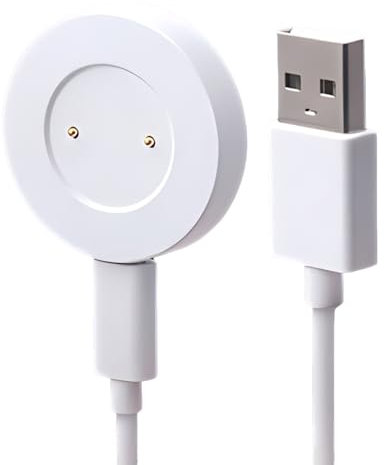 Charger Compatible with Huawei Watch GT/GT2/GT 2e/Honor Watch Magic/Magic 2/Dream/GS Pro - Magnetic Charge Docks USB Charging Cable 1M - Smartwatch Accessories(White)