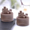 2 Stück Mini Aromatherapie Diffusor aus Holz Öle aus Nussbaum Räucherstäbchen Ätherische Holz Aroma Diffuser Kleiner Öle Diffusor Mini-tragbare Aromatherapie-Diffusorbox für Auto, Wohnzimmer (A)
