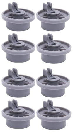 Industrial Grade Dishwasher Basket Wheel Lower Basket Wheel Pack of 8 Replacement fitting Compatible With Bosch AP2802428 Dropship