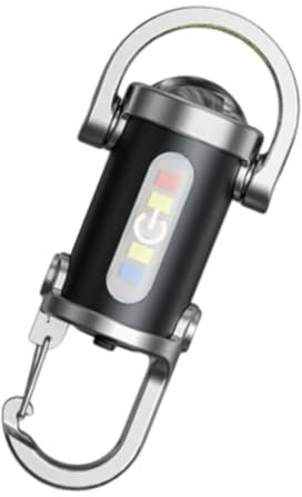 Rechargeable Keychain Flashlight | Pocket Keyring Torch,Waterproof Bright Keychain Flashlight for Hiking Travel Home Outdoor Fishing Hunting