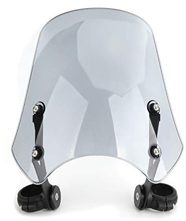 Artudatech ABS Motorcycle Windscreen Windshield Apto para Harley Dyna Softail Models