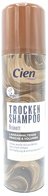 Cien Trockenshampoo Brünett für dunkles Haar Langanhaltene Frische & Volumen ohen weiße Rückstände 200 ml