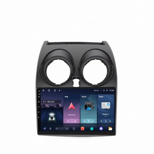 Car Radio per Nissan Qashqai J10 2006-2013 9 Pollici Android 15 Lettore Multimediale Wireless Carplay Android Auto Per, 4 Core 2G+64G