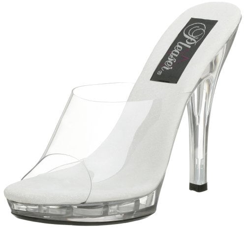 Pleaser LIP-101, Damen Plateau, Mehrfarbig(Clr/Clr), 39 EU