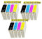 12 Druckerpatronen Tinte für Epson Stylus Office B42WD BX525WD ersetzen T1301 T1302 T1303 T1304 XL