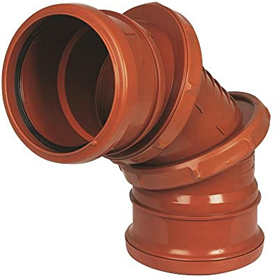 110mm 0-90 Adjustable Bend Double Socket Underground Drainage