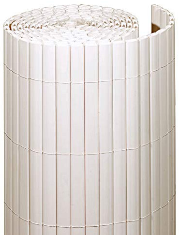 Videx-Sichtschutzmatte Rügen, Kunststoff weiß, 160 x 1000cm