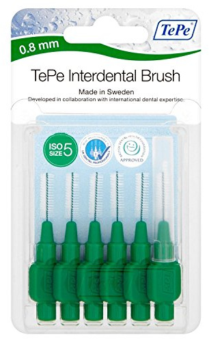 TEPE INTERDENTAL Brushes - Green 0.8MM