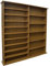 WATSONS EXTRA - 1300 CD / 552 DVD/Large Media Book Storage Shelves - Oak