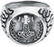 etNox hard and heavy Thor's Hammer Männer Ring Standard XL