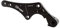 Moto-Master Bremssattelhalter/Adapter Flame Supermoto Street Schwarz