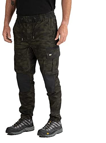Caterpillar Men's Dynamic Work Trousers, Camouflage, One Size EU
