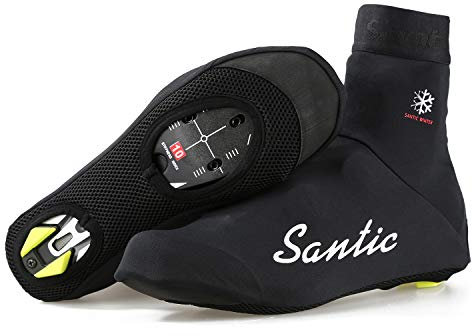 Santic Fahrrad Überschuhe Thermo Radüberschuhe Winter Überschuhe MTB ohne Fleece L