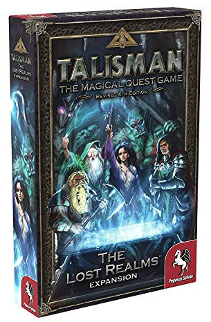 Pegasus Spiele , Talisman: The Lost Realms Expansion , Board Game , Ages 13+ , 2-6 Players , 90 Minutes Playing Time