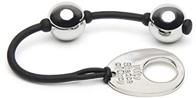 Fifty Shades of Grey Inner Goddess Mini-Liebeskugeln in Silber für Beckenbodentraining 7 cm Umfang 85 g