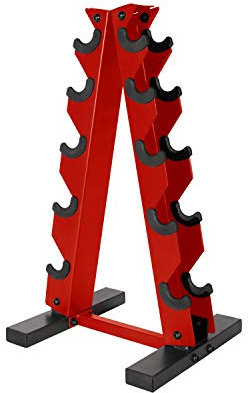 CAP Barbell A-Frame Hantelablage rot RK-12BIS-RD