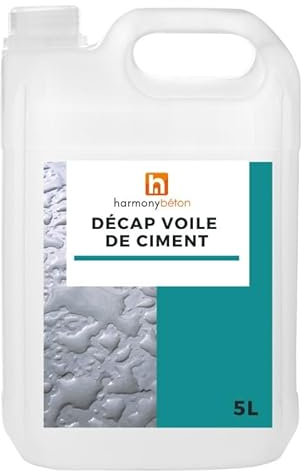 Décapant voile Ciment - 5 L - Harmony Béton