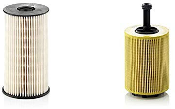 Original MANN-FILTER Kraftstofffilter PU 825 X – Kraftstofffilter Satz mit Dichtung/Dichtungssatz – Für PKW & Ölfilter HU 719/7 X - Für PKW und Nutzfahrzeuge
