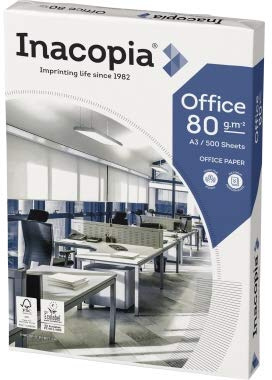 Inacopia Kopierpapier office DIN A3 80g/qm 500 Blatt