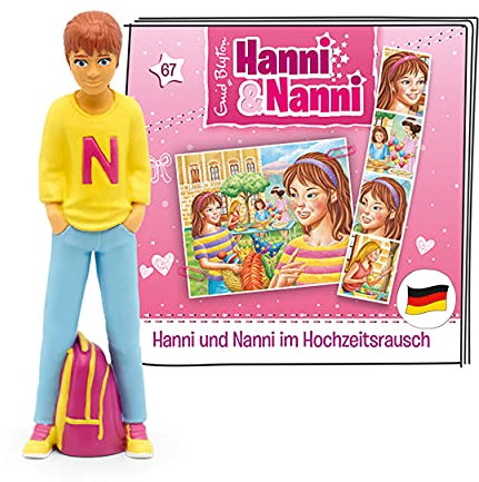 tonies Hörfigur für Toniebox, Hanni und Nanni – Im Hochzeitsrausch, Hörspiel für Kinder ab 7 Jahren, Spielzeit ca. 59 Minuten