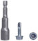 Lot de 200 vis auto-foreuses DIN 7504K en acier zingué 6,3 x 25 mm, tête de rondelle hexagonale, autotaraudeuses (200, 6,3 x 25 mm)