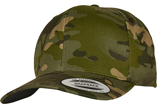 Flexfit Unisex 6089MC-Classic Snapback Multicam Baseballkappe, Tropic, one Size