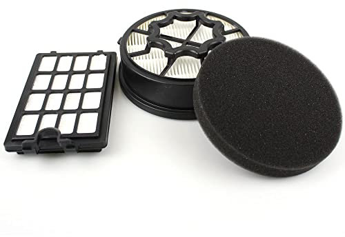 PakTrade Filter-Set Hygienefilter + Grobschmutzfilter + Abluftfilter geeignet für AEG AE78, LX5, Cyclonclean