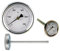 TERMOMETRO FORNO LEGNA BARBECUE SONDA RIGIDA 100 mm TEMPERATURA 0-500°C