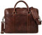 STILORD 'Caleb' Laptoptasche 16 Zoll Leder Vintage Umhängetasche mit Laptop-Fach Damen Tasche Herren Businesstasche groß Aktentasche Echtleder, Farbe:sonora - cognac