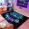 kodhyvj Gamer Rug Boys Game Controller Room Rug for Kids Teen Boys Bedroom Blue Gamepad Video Gaming Area Rug for Boys Bedroom Living Room Playroom Gamer Decor Mats, 3'x4'