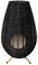LUCIDE COLIN IP44 - wiederaufladbare Tischlampe Innen/Außen - Akku/Batterie - LED 3 StepDim - 1x3W 3000K - IP44 - Schwarz