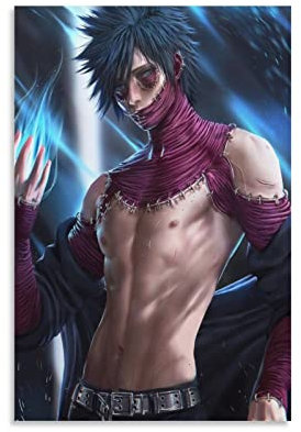 Anime Mha Dabi Art Poster Poster Dekorative Malerei Leinwand Wandkunst Wohnzimmer Poster Schlafzimmer Malerei, Leinwand Kunst Poster Und Wandkunst Bilddruck Moderne Familienzimmer Dekor 12x18inch(30x4
