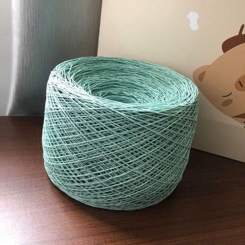 250 g dünnes Raffia-Garn, Papier, Gras, Baumwolle zum Stricken und Häkeln, handgefertigt, Diy, Strohhut, Tasche, Hausschuhe, Webart, runder Faden, Sommer
