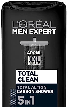 L'Oreal Men Expert Total Clean Shower Gel Large XL 400ml