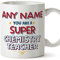 MUGFFINS Tazas Personalizadas para PROFESORA DE QUÍMICA - En Inglés - You Are Super - 11 oz / 330 ml - Regalo Personalizable original y divertido