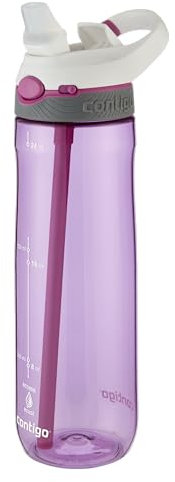 Contigo Cortland Autoseal Water Bottle | Large 720ml BPA Free Sports Flask | Leakproof Drink Bottle | Ideal for School, Gym, Bike, Running, Hiking