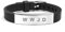 WWJD Armbänder - Einstellbar What Would Jesus Do Silikon Armband für religiöse Christus Jesus Glauben Erinnerung Armreif mit christlichen Geschenken für Sonntagsschule Fundraising, Schwarz