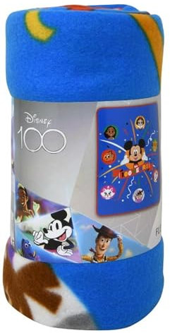 Disney 100th Fleece-Überwurfdecke, 45 x 60 cm