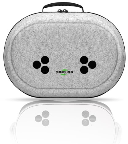 sarlar Large Carrying Case for BOBOVR S3/M3 Pro & KIWI Design Battery Head Strap, Hard Travel Case for Meta Quest 3S/Xbox Edition/Quest 3/Quest 2 VR Headset, Controller and Accessories