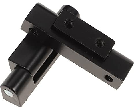 OKUMEYR 2pièces Charnières Noires Alliage Aluminium Pour Armoires Industrielles Robustes Et Durables Adaptées Aux Porte-châssis Et Coffrets Électriques Jeu De Montage Facile Et Résistant