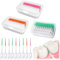 120 Pezzi Scovolini dentali, Spazzolini Interdentali Silicone,Scovolino Denti,per Famiglia Pulizia dei Denti, per l'Igiene Dentale Mantenimento Della Salute Orale