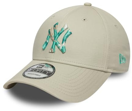 New Era 9Forty Strapback Cap - INFILL New York Yankees Stone