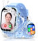 Reloj Inteligente Niño 4G, Reloj GPS Niños Localizador y Llamadas Smartwatch Niños Teléfono Videollamada Impermeable SOS Juego Voz Chat Despertador Clase Modo RelojNiños Estudiante Regalo para 4-12