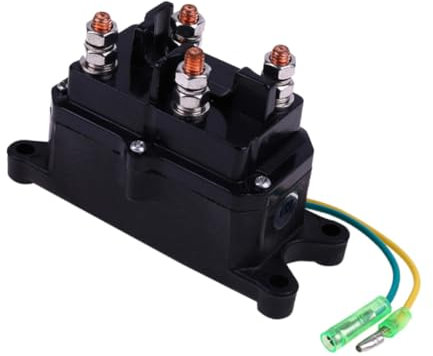 Alipis 250a Magnetrelais Für Für Atv Und Lkw- Kompatibel Mit Utvs Pickups Und Bootsfahrzeugen Einfache Installation Hohe Effizienz Und Stabile Leistung