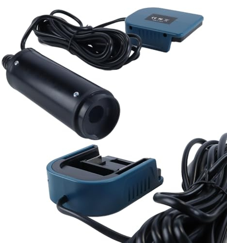 Durlo Tragbare Wassersumpfpumpe für BL1830, BL1860B, 120 W, 12 V, Mehrzweckpumpe für Camping, Badewanne, Garten, Wohnmobil, Teich