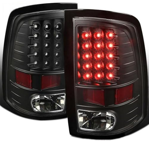 ZYXDMMJH Auto Rückleuchten Für Dodge Ram 1500 2009-2018, Bremse Rückfahrlicht Rückleuchte Hinten Nebel Licht Bremslicht Rücklicht Montage Hinten Stoßstange,B-Right