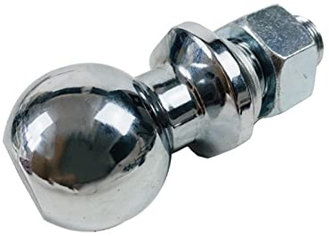 DIKAMAN Gancio di Traino, Palla di rimorchio del Gancio Traino 1-7/8 2 Pollici 50mm 3/4 (m19) Gambi Ginocchio Giunto delle Parti Accoppiamento per Camper, SUV, ATV e Camion ECC.(50mmXM19)